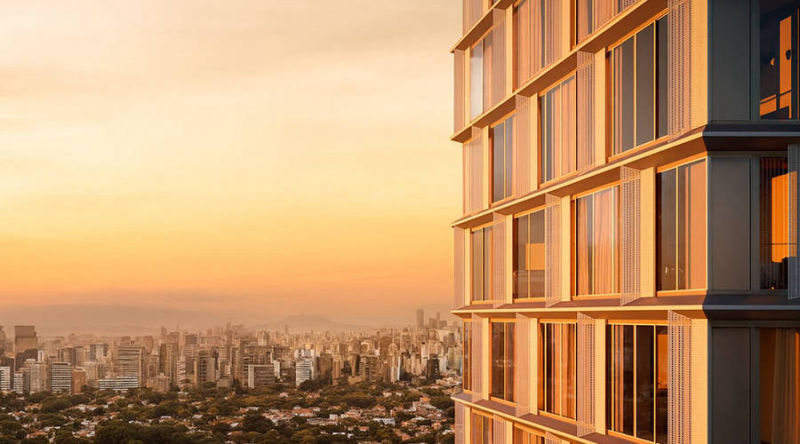 Arbórea Vista Jardim Europa – Detalhe da Fachada