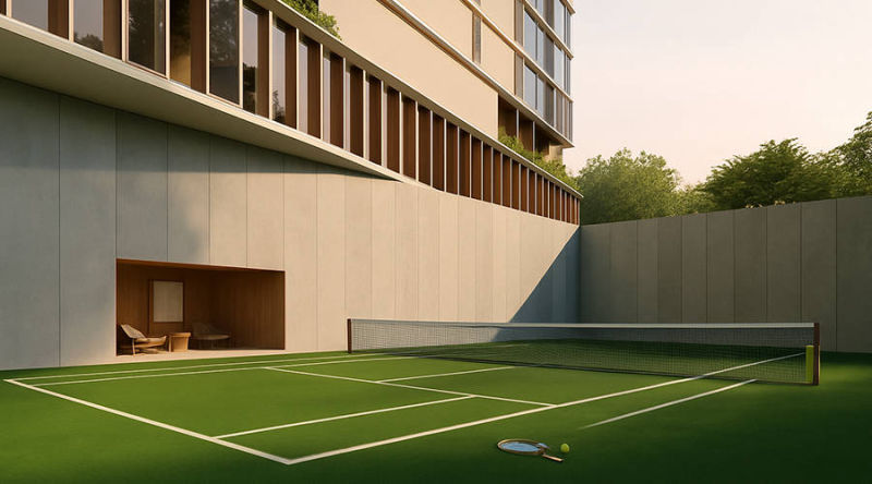 Arbórea Vista Jardim Europa – Quadra de Tênis
