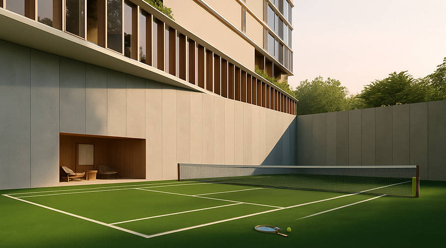 Arbórea Vista Jardim Europa – Quadra de Tênis